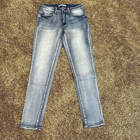 KanCan Denim - KanCan Women's Skinny Jeans - Light Blue Denim